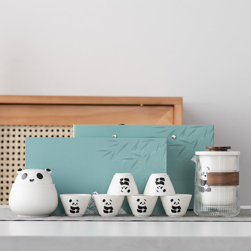 Panda Tea Set (Lightweight & Travel-Friendly)