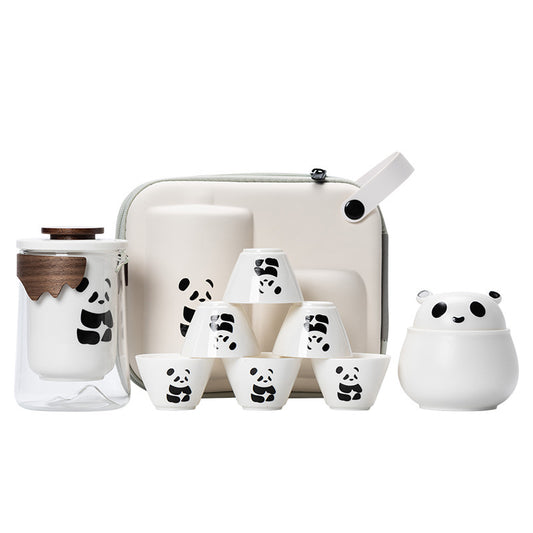 Panda Tea Set (Lightweight & Travel-Friendly)