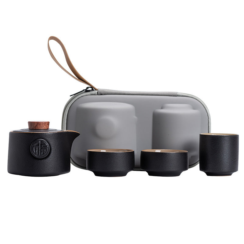 Portable Zen Tea Set (485g) with Travel Case